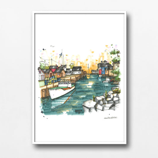 DTS0275 Fisherman's Cove and Fiddlers Green IV - Downtown Sketcher