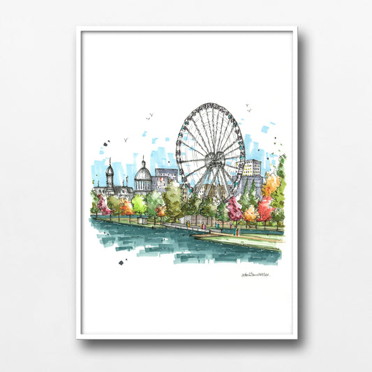 La Grande Roue de Montréal & Marché Bonsecours