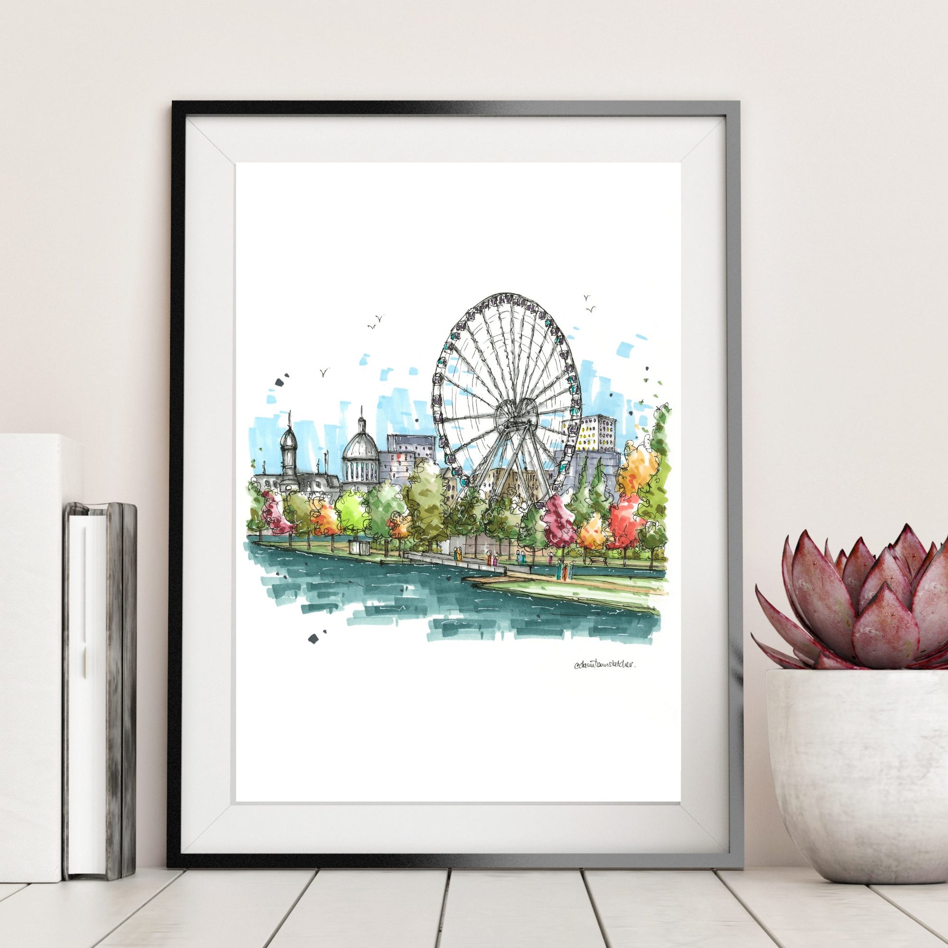 La Grande Roue de Montréal & Marché Bonsecours