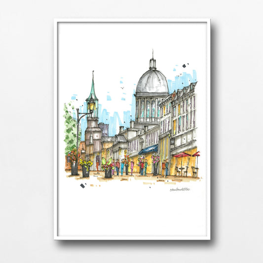 DTS0283 Rue St-Paul, Montreal - Downtown Sketcher