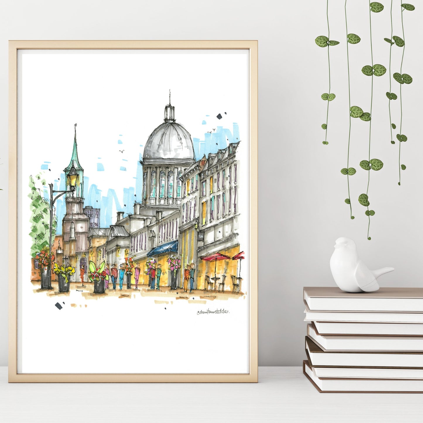 DTS0283 Rue St-Paul, Montreal - Downtown Sketcher