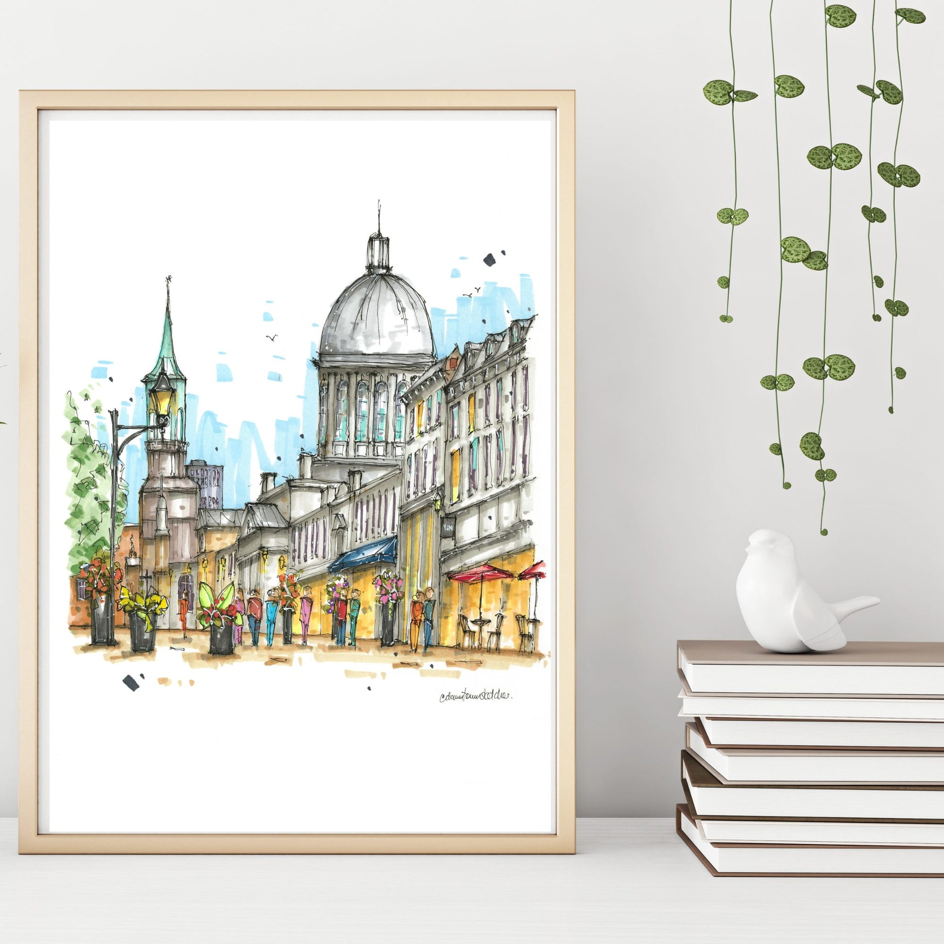 DTS0283 Rue St-Paul, Montreal - Downtown Sketcher