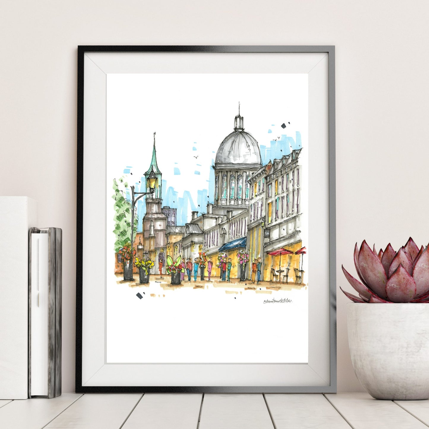DTS0283 Rue St-Paul, Montreal - Downtown Sketcher