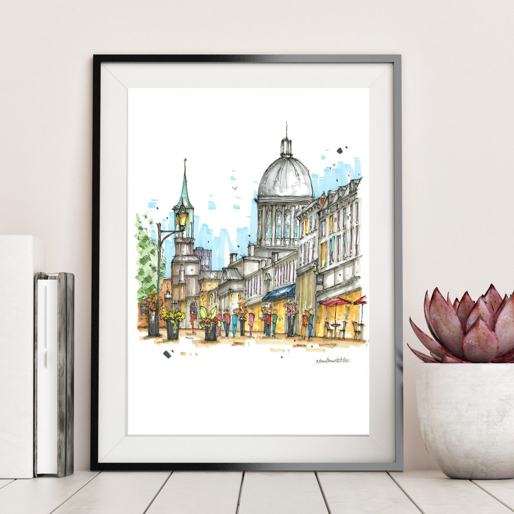 DTS0283 Rue St-Paul, Montreal - Downtown Sketcher