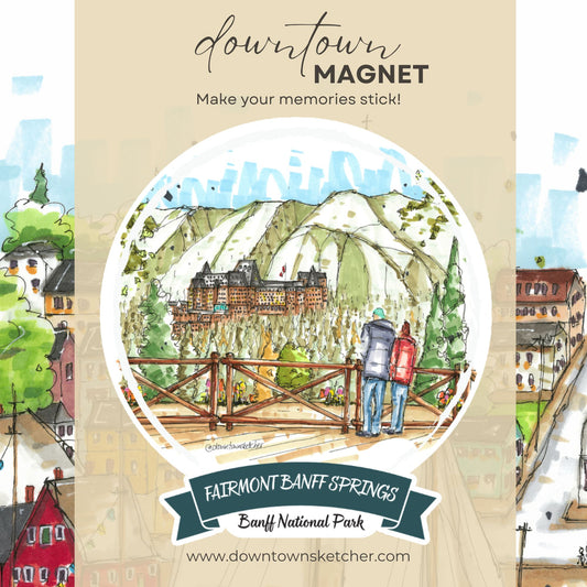 Fairmont Banff Springs, Banff National Park, Alberta - Downtown Magnet