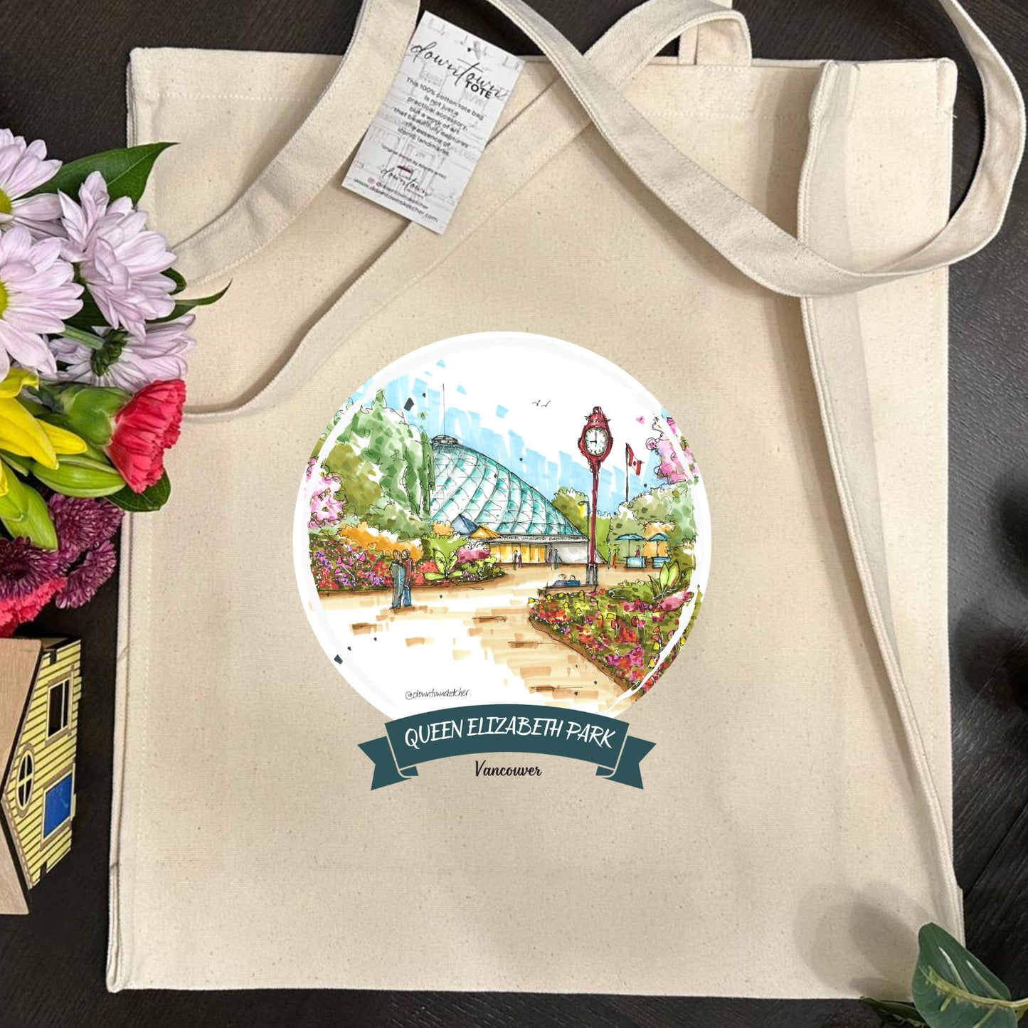 The Bloedel Conservatory, Queen Elizabeth Park, Vancouver - Downtown Tall Tote