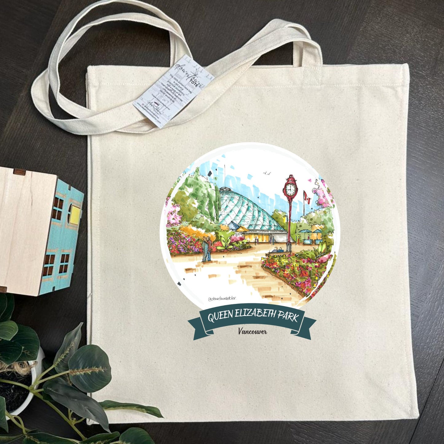 The Bloedel Conservatory, Queen Elizabeth Park, Vancouver - Downtown Tall Tote