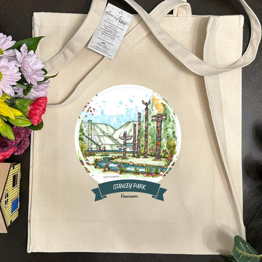 Totem Poles at Stanley Park, Vancouver- Downtown Tall Tote