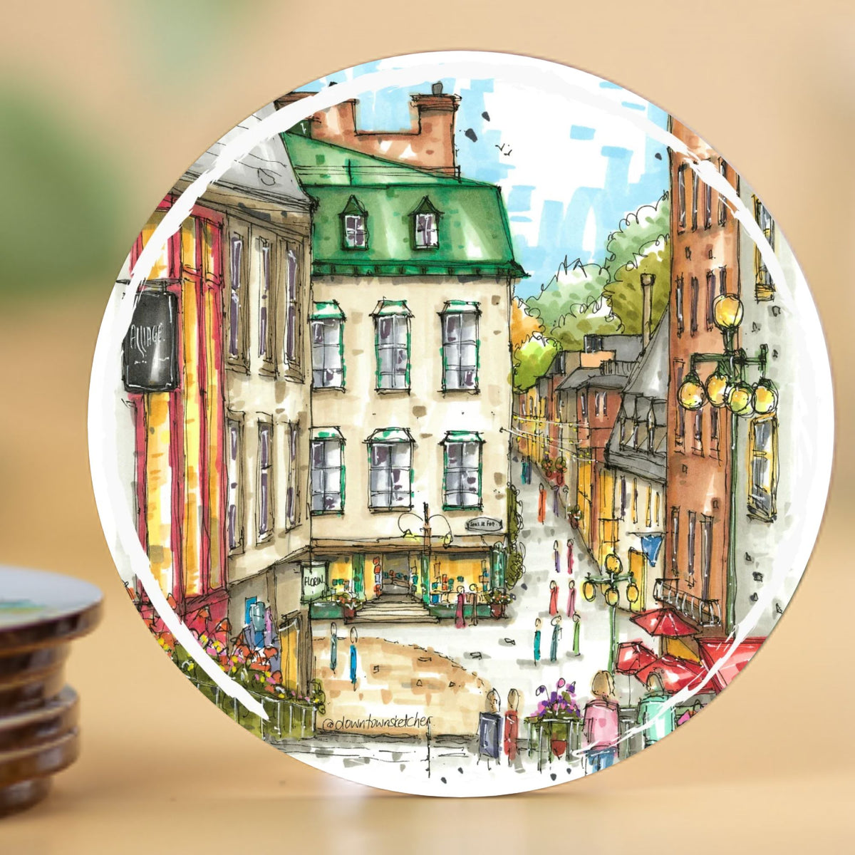 Rue du Petit Champlain, Quebec City - Downtown Coaster