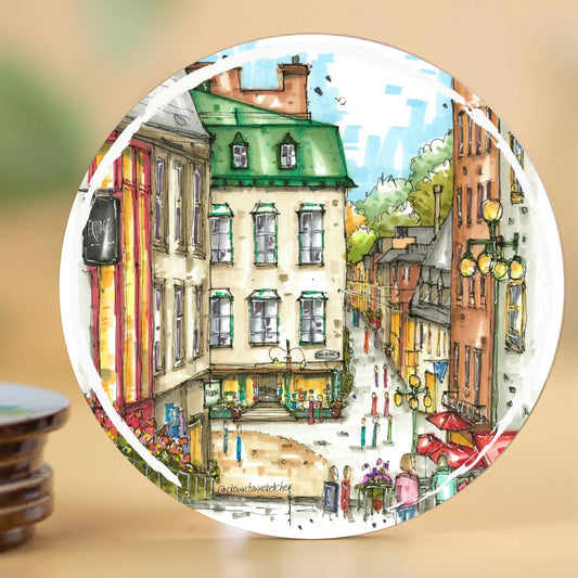 Rue du Petit Champlain, Quebec City - Downtown Coaster