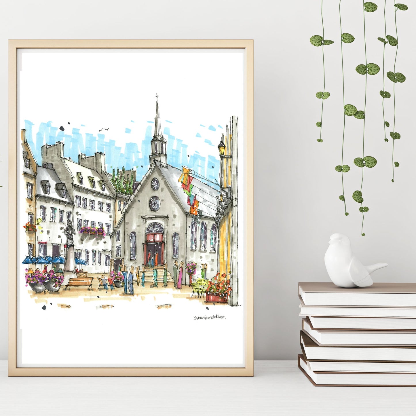 Place Royale and Notre-Dame-des-Victoires Catholic Church, Quebec City, Quebec
