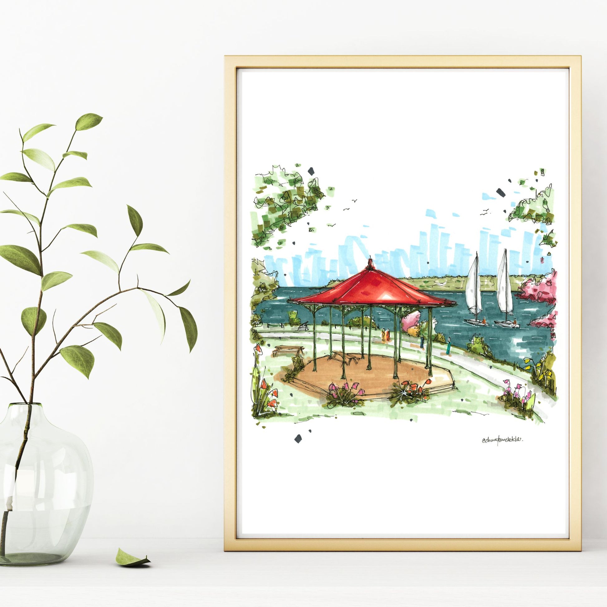 Gazebo, Point Pleasant Park, Halifax