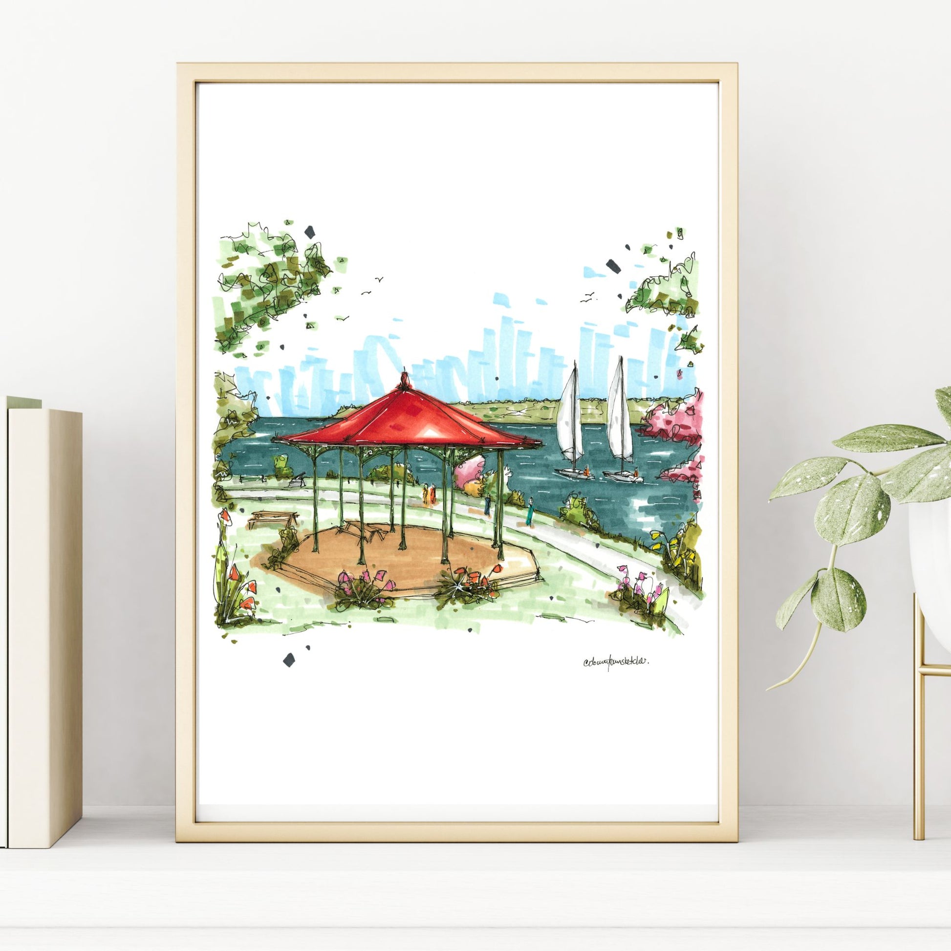 Gazebo, Point Pleasant Park, Halifax