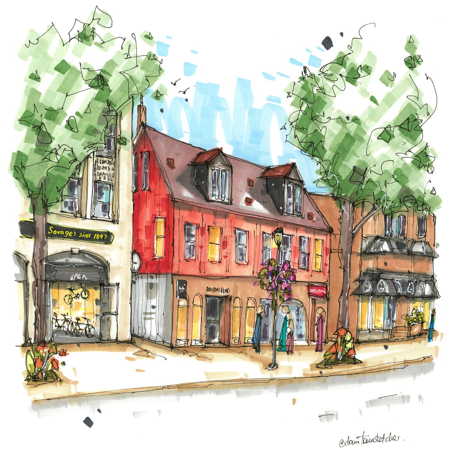 King Street Fredericton, New Brunswick