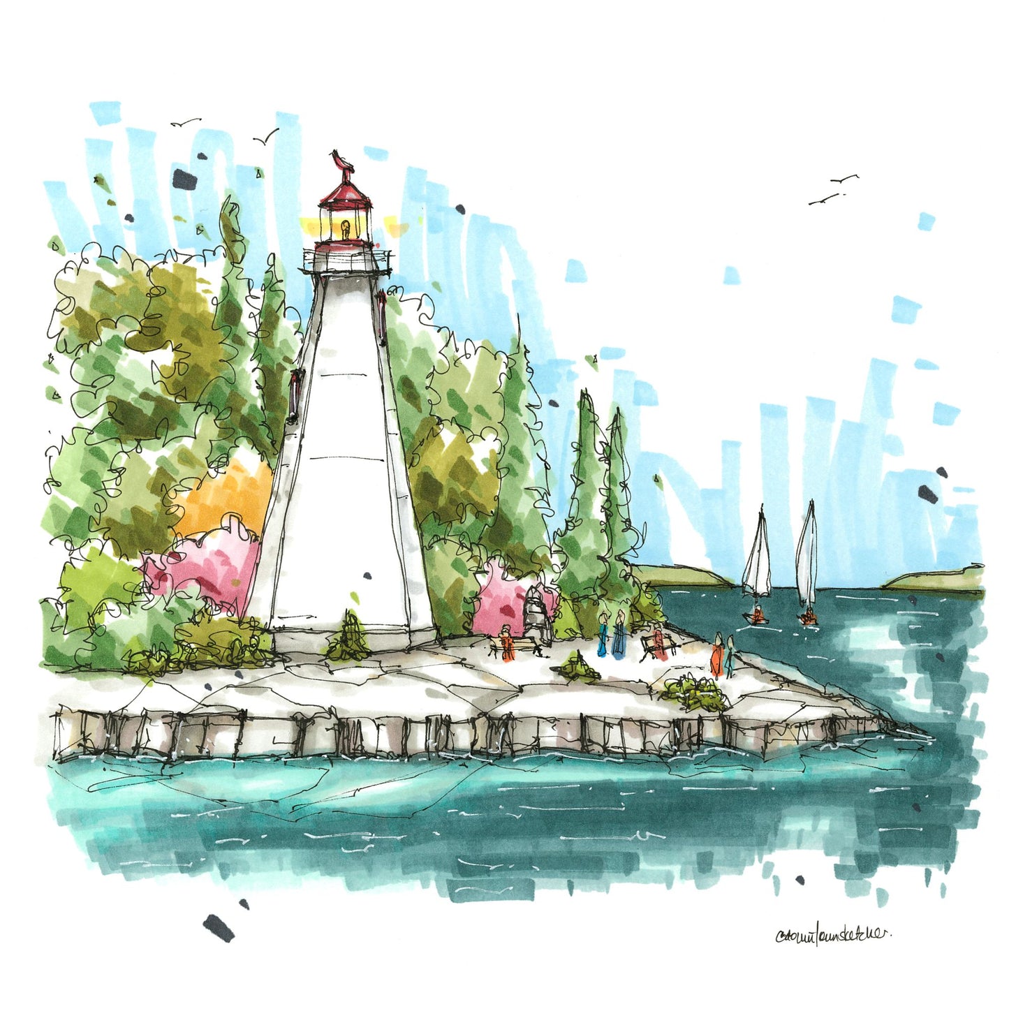 Big Tub Lighthouse, Tobermory, ON