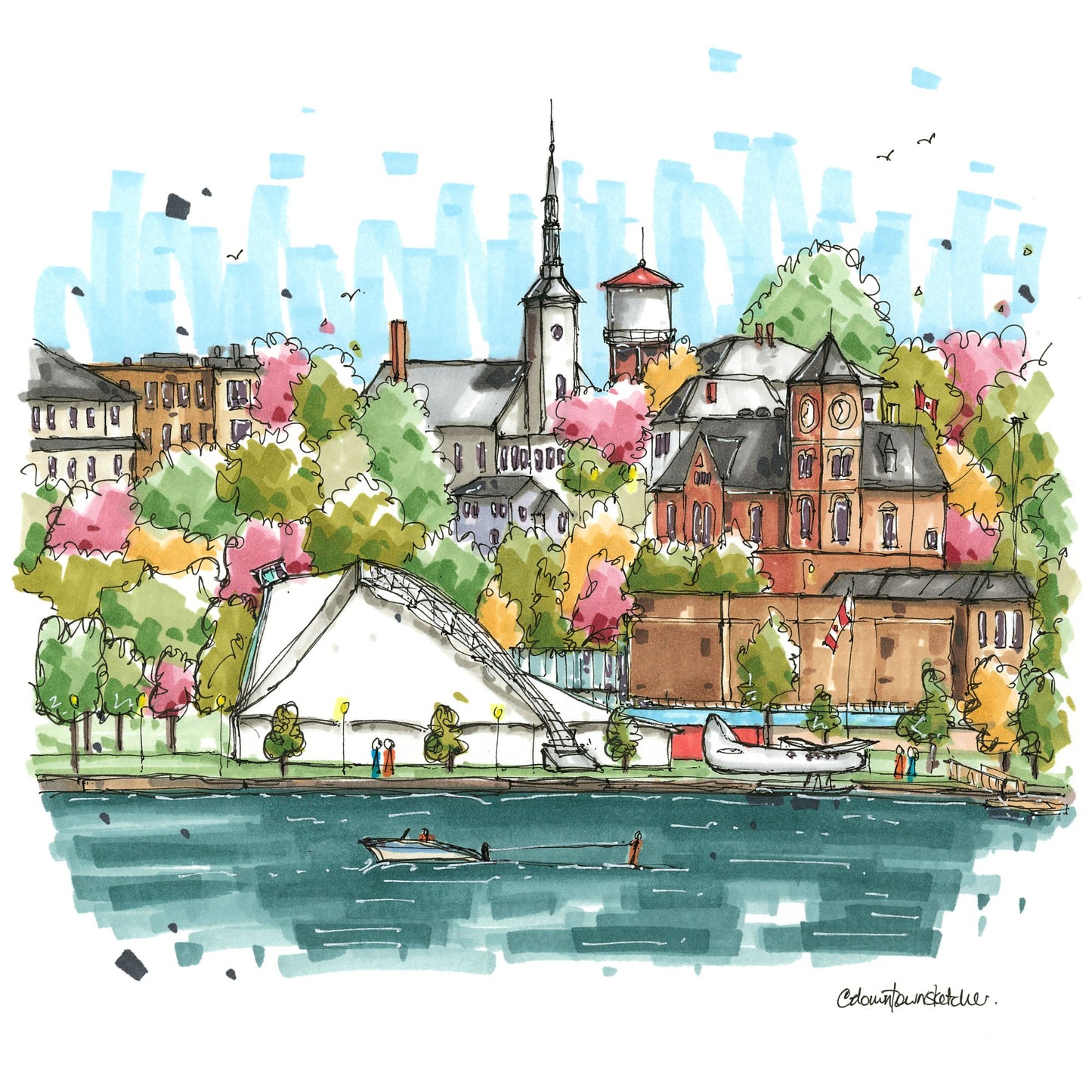 Kenora Waterfront, Ontario - Downtown Magnet