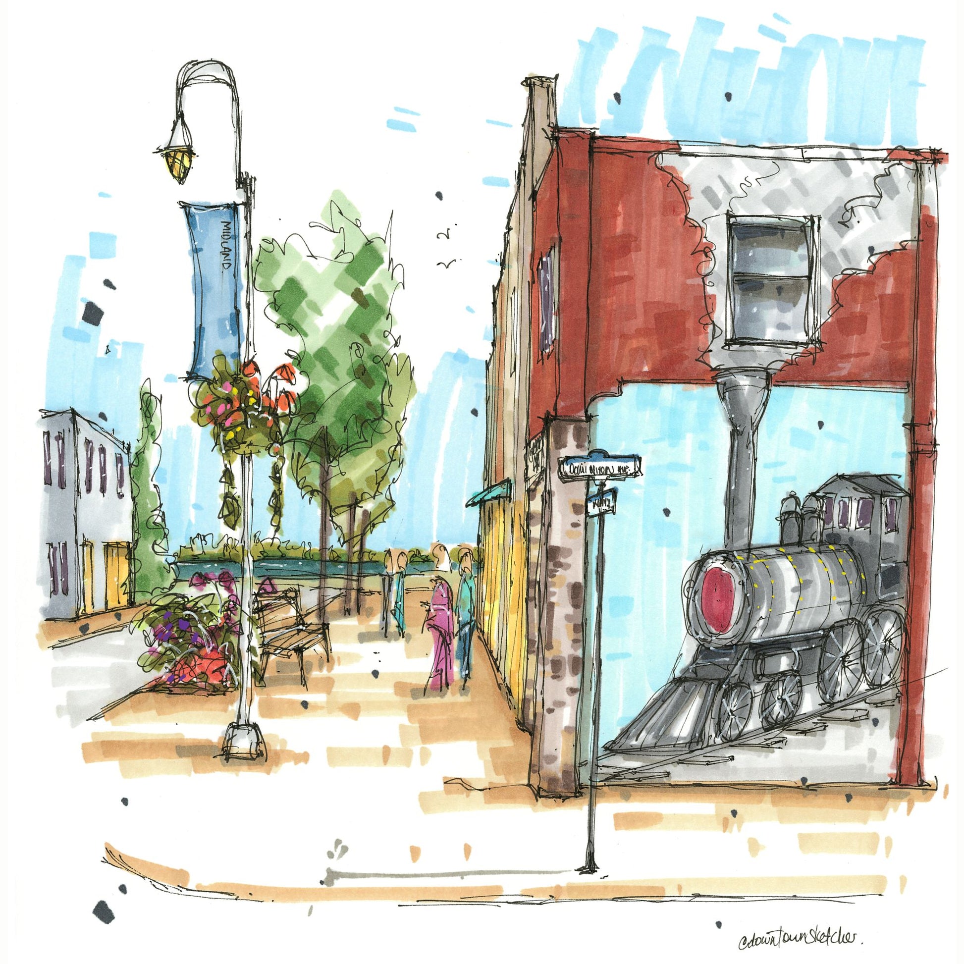 Downtown Midland, Ontario