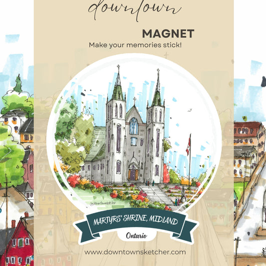 Martyrs' Shrine, Midland Ontario - Downtown Magnet