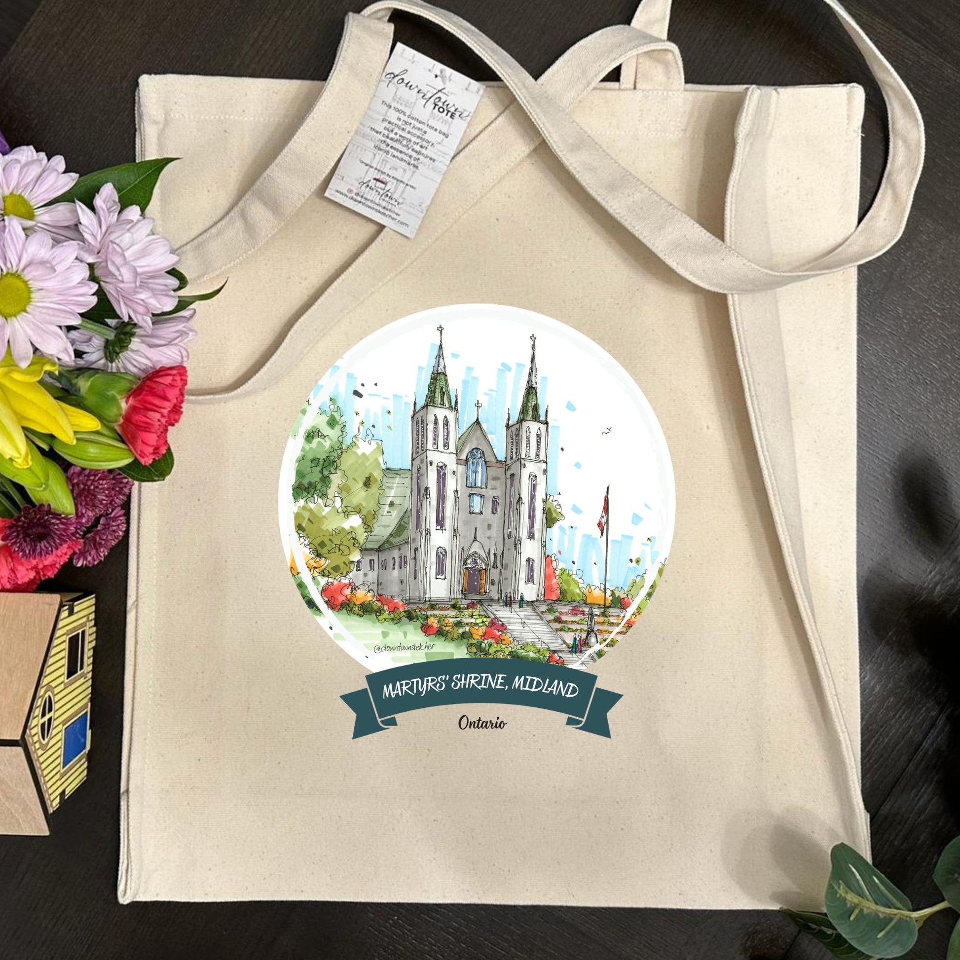 Martyrs' Shrine, Midland Ontario - Downtown Tall Tote