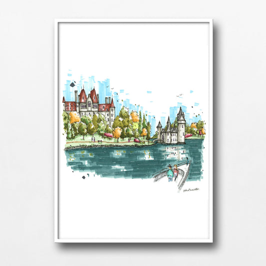 Boldt Castle, the Power House and Clock Tower, Thousand Islands