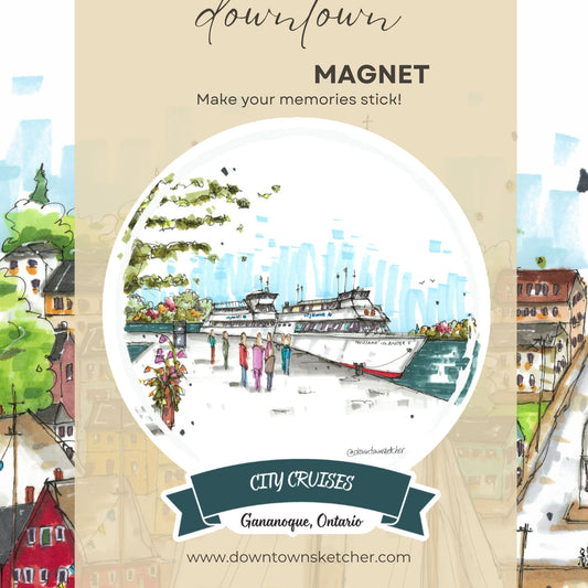 City Cruises Gananoque, 1000 Islands - Downtown Magnet