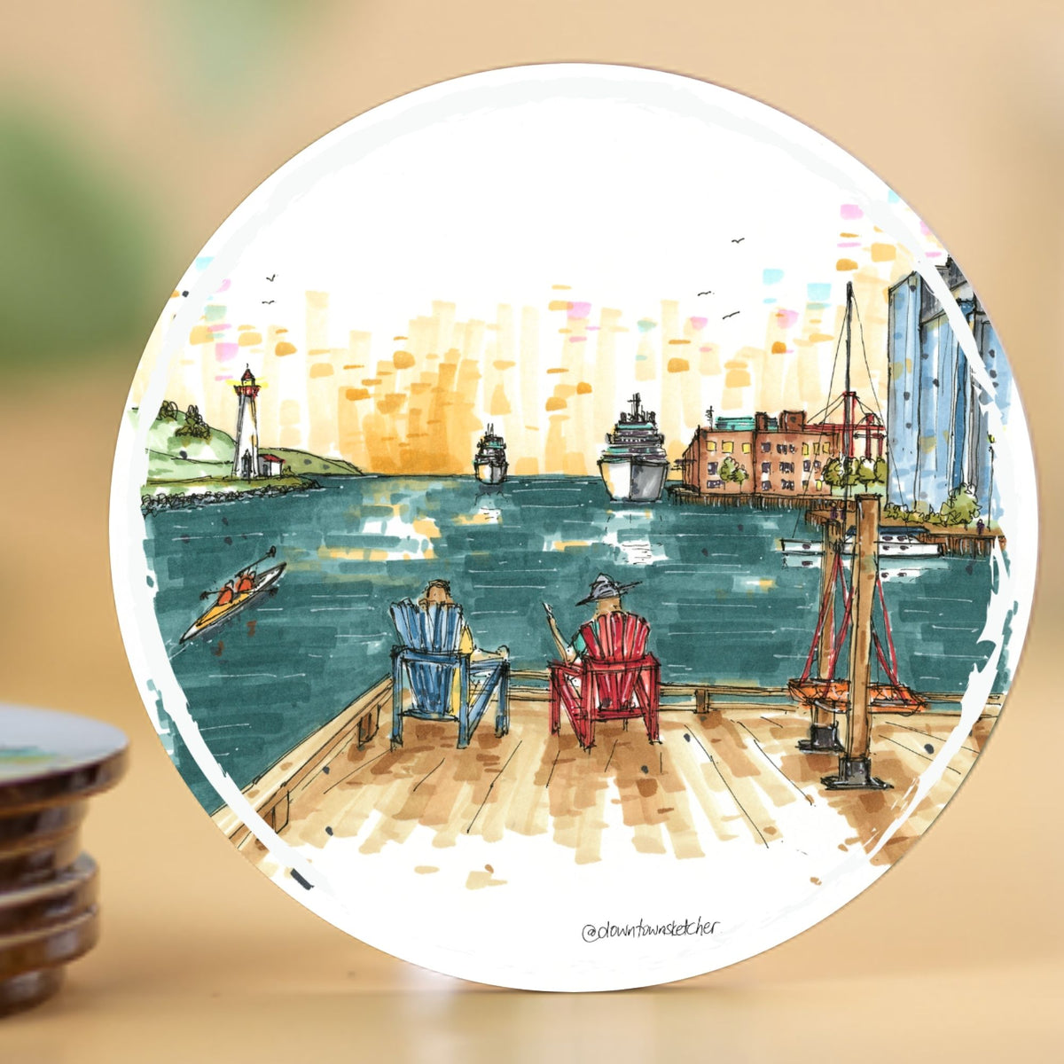 Halifax Waterfront Sunrise - Downtown Coaster