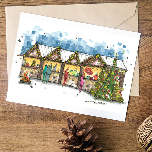 Holiday Christmas Market, Halifax - Christmas Card