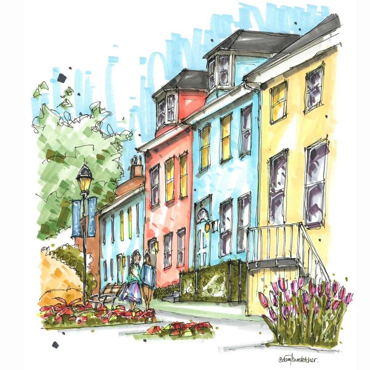 Carrol House, Inns on Great George, Charlottetown, PEI