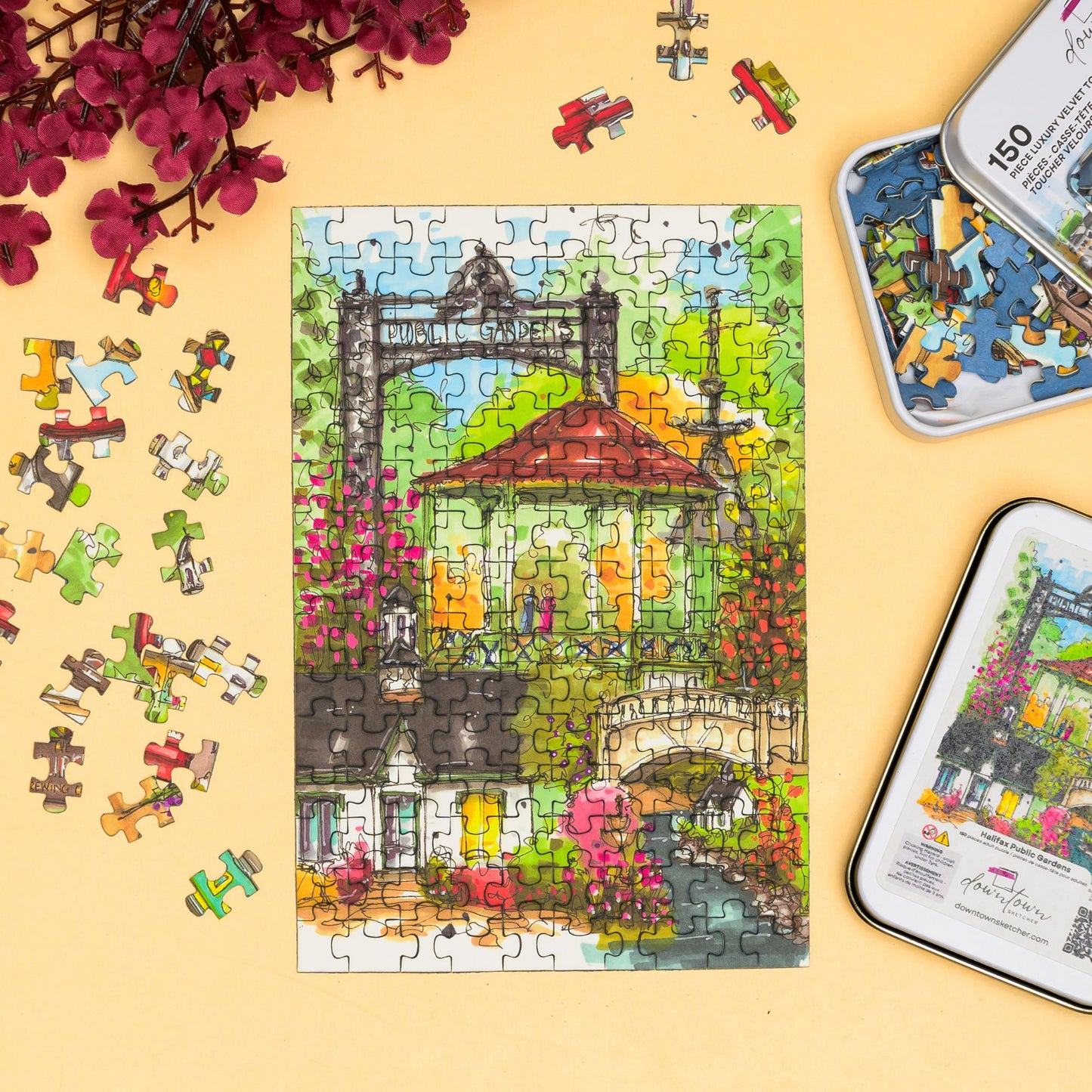 Halifax Public Gardens Mini Luxury Puzzle