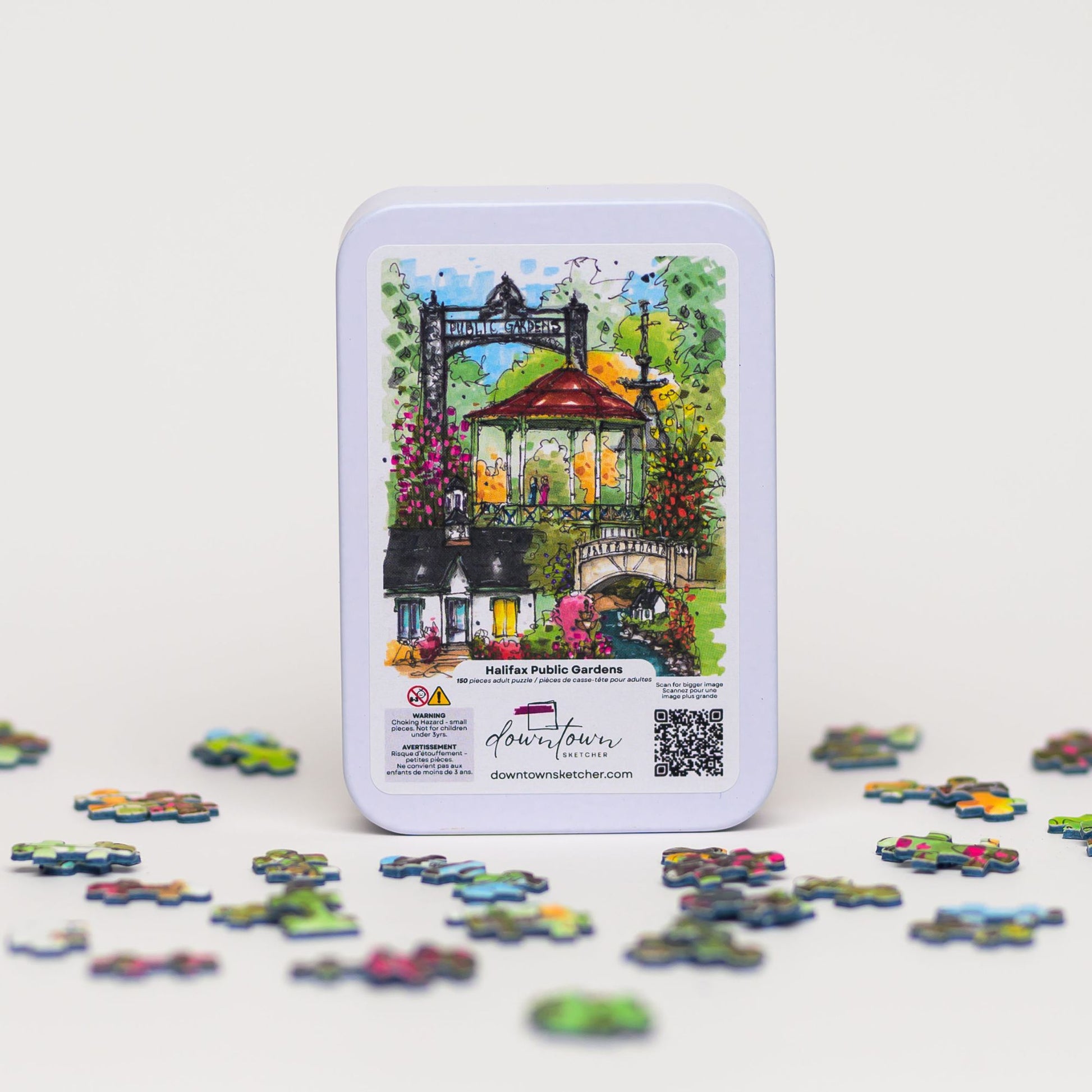 Halifax Public Gardens Mini Luxury Puzzle