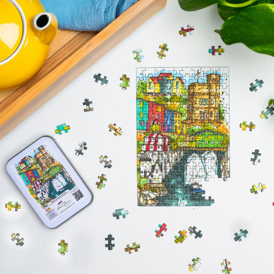 DTSP007 Newfoundland & Labrador - Mini Luxury Puzzle - Downtown Sketcher