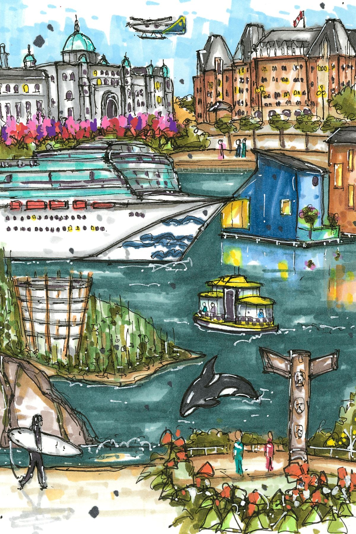 Victoria BC, Mini Luxury Puzzle