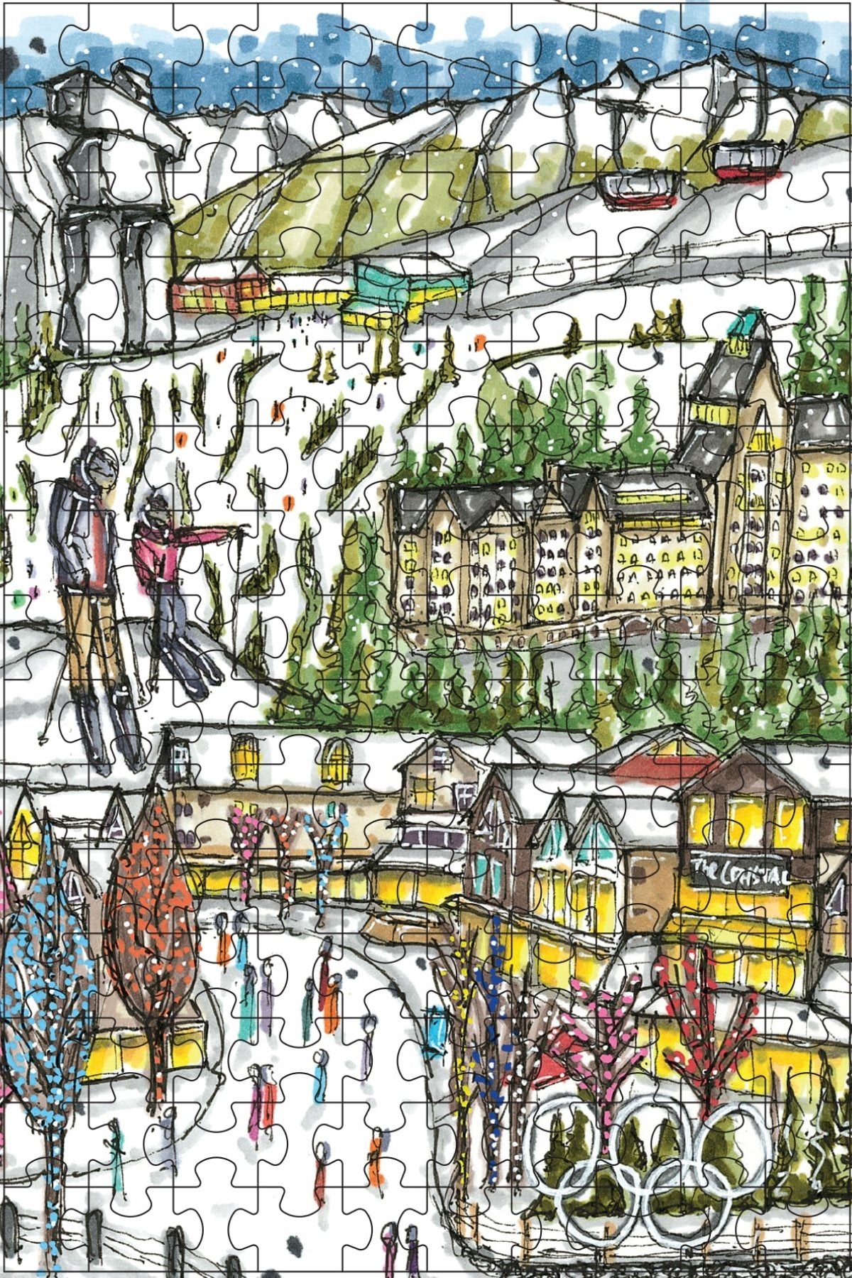 Whistler BC, Mini Luxury Puzzle