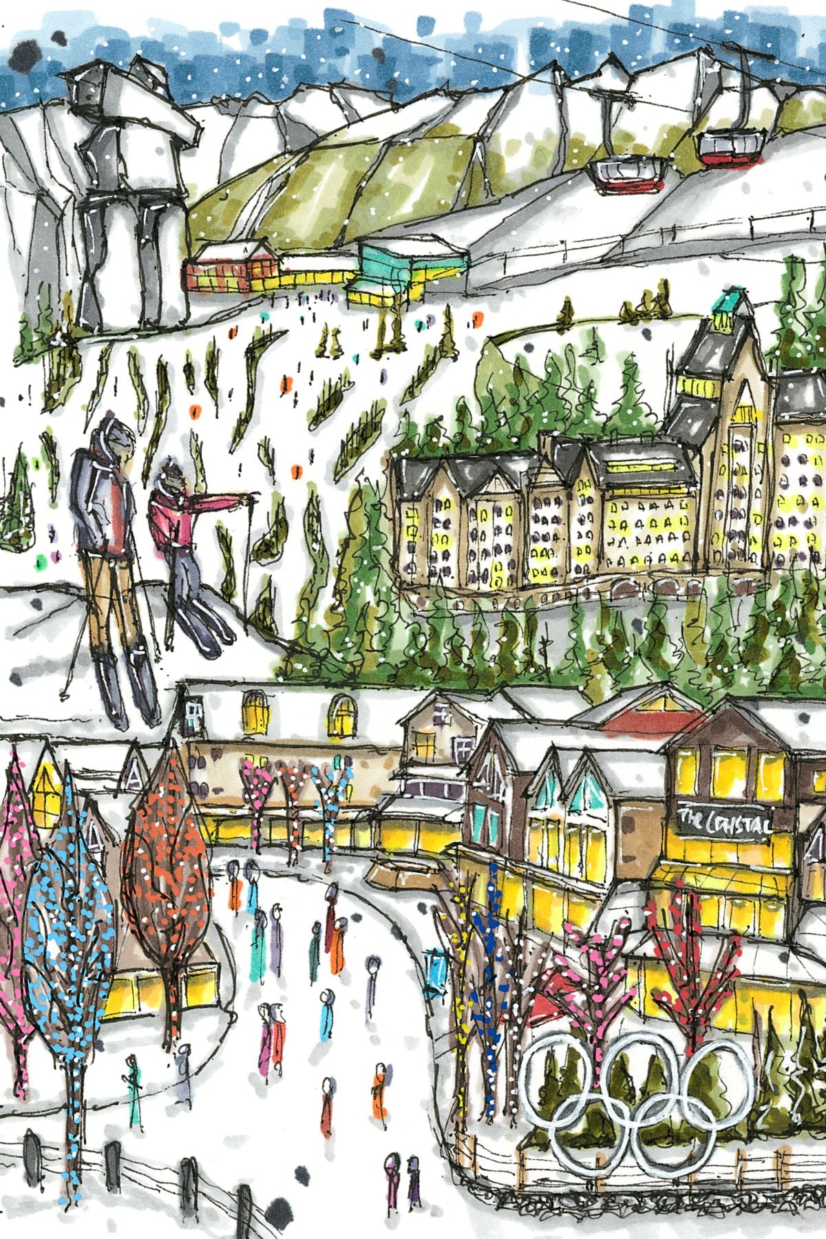 Whistler BC, Mini Luxury Puzzle