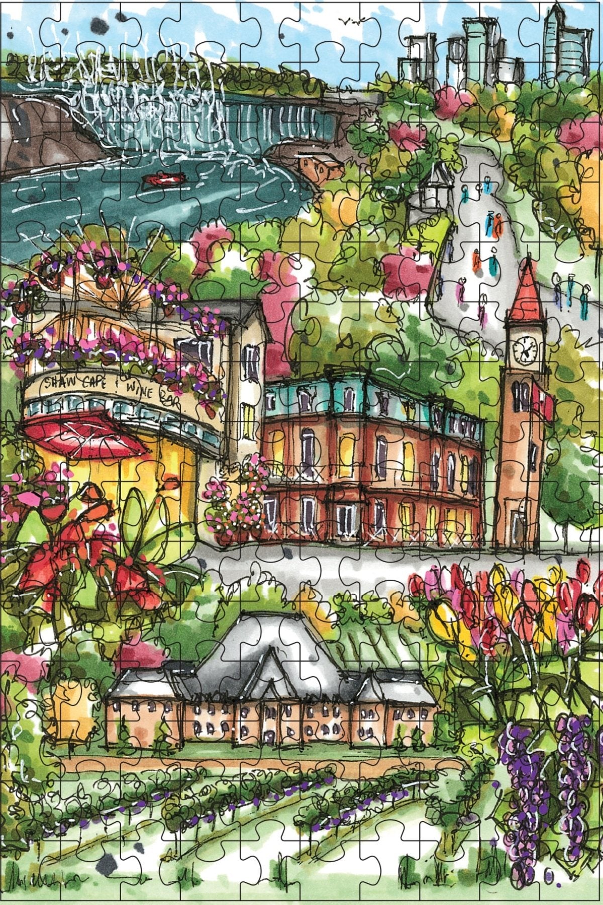 Niagara Region, Mini Luxury Puzzle