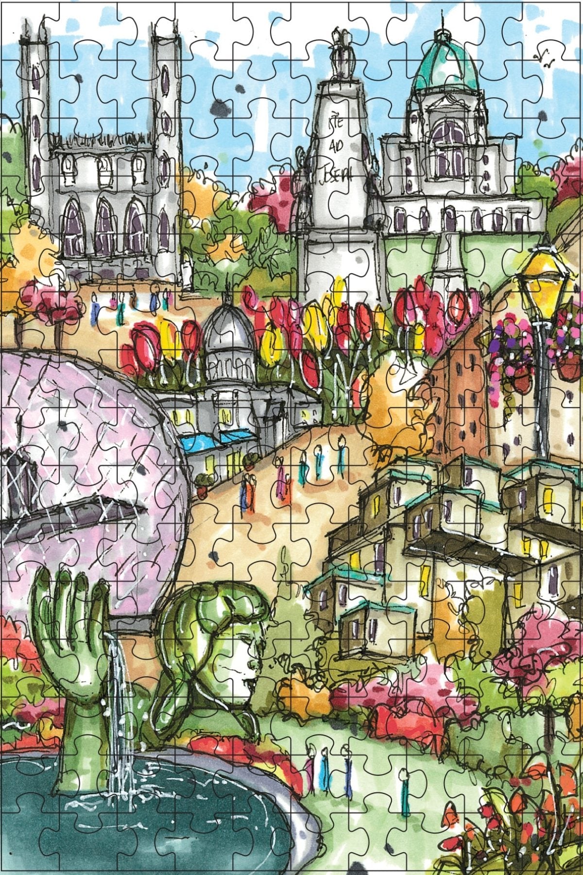 Montreal, Mini Luxury Puzzle