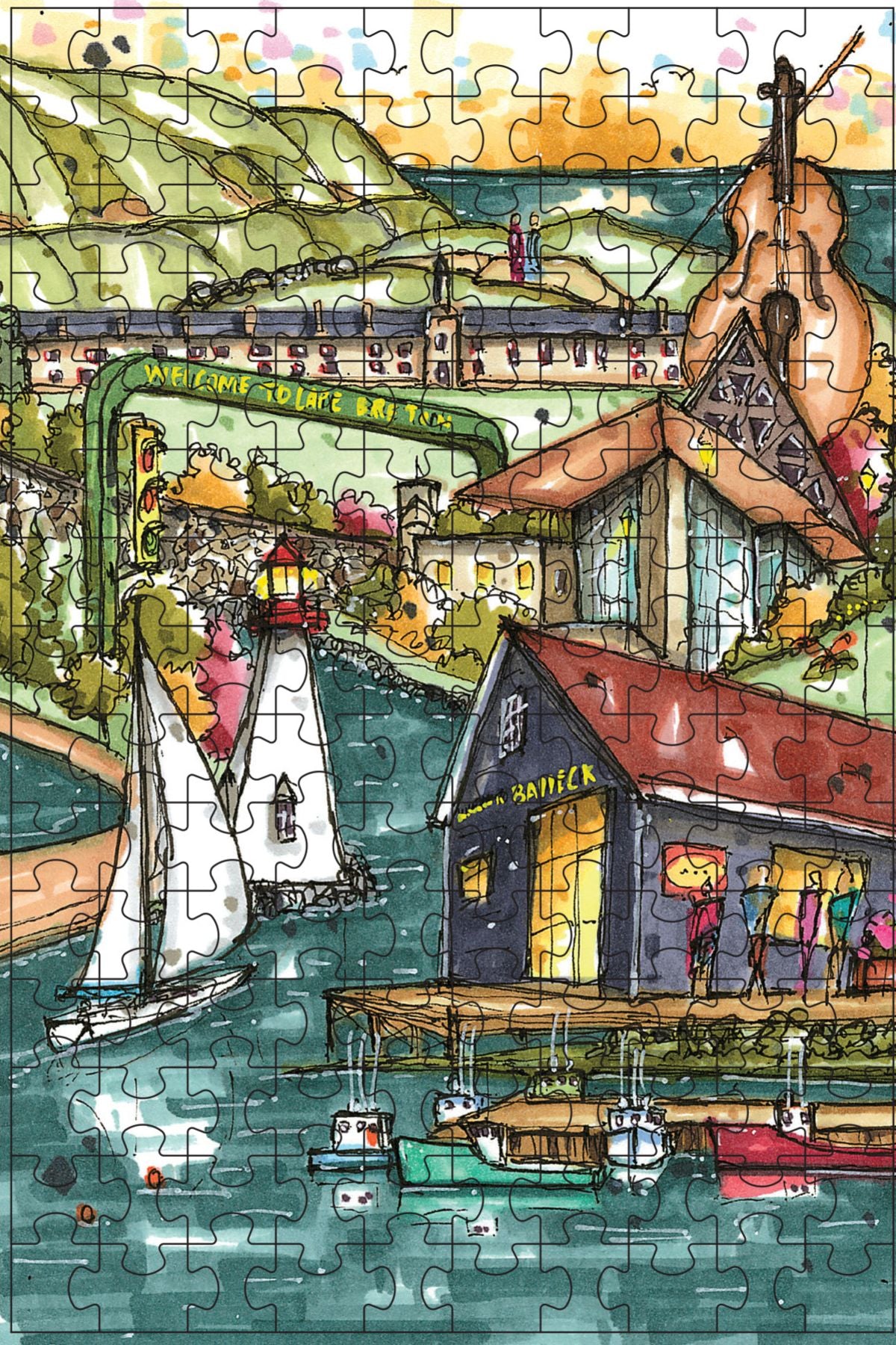 Cape Breton, Mini Luxury Puzzle