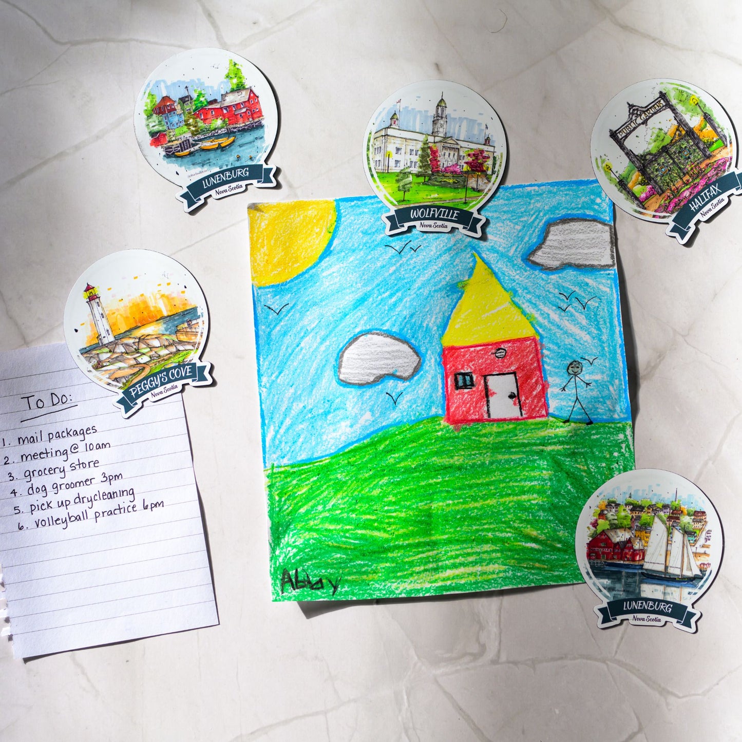 La Grande Roue de Montréal & Marché Bonsecours - Downtown Magnet