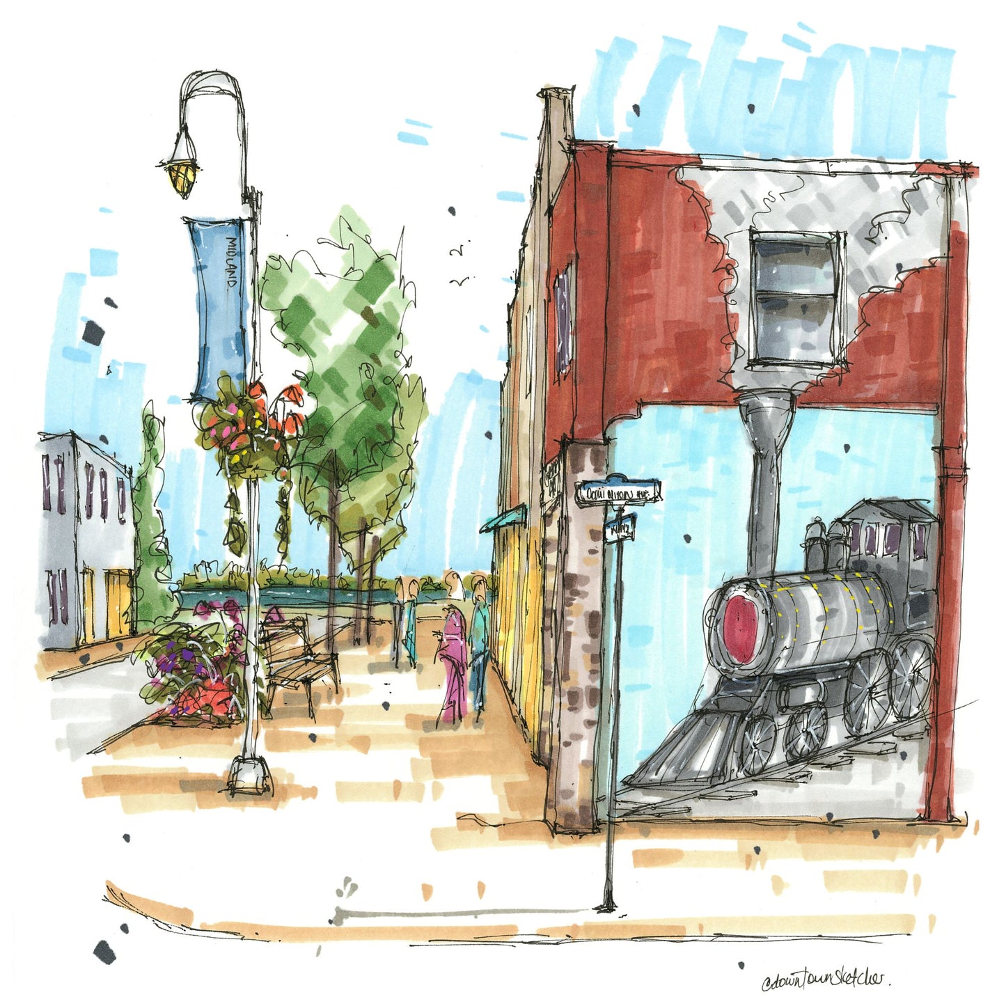 Downtown Midland, Ontario - Downtown Magnet