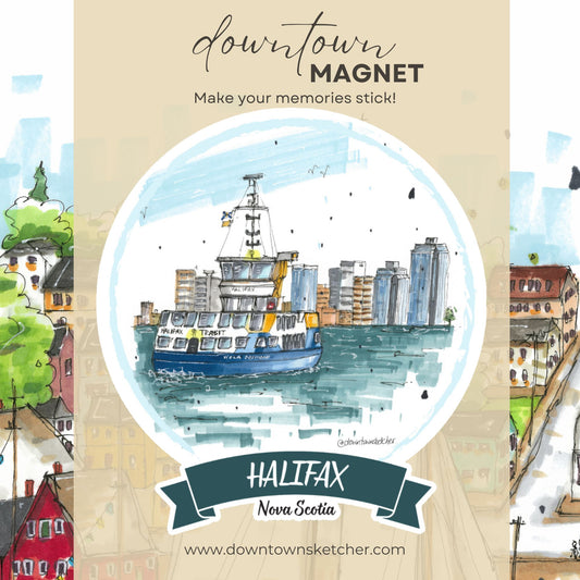 Halifax Ferry - Downtown Magnet