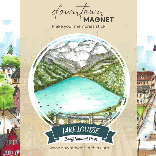 Lake Louise, Banff National Park, Alberta - Downtown Magnet