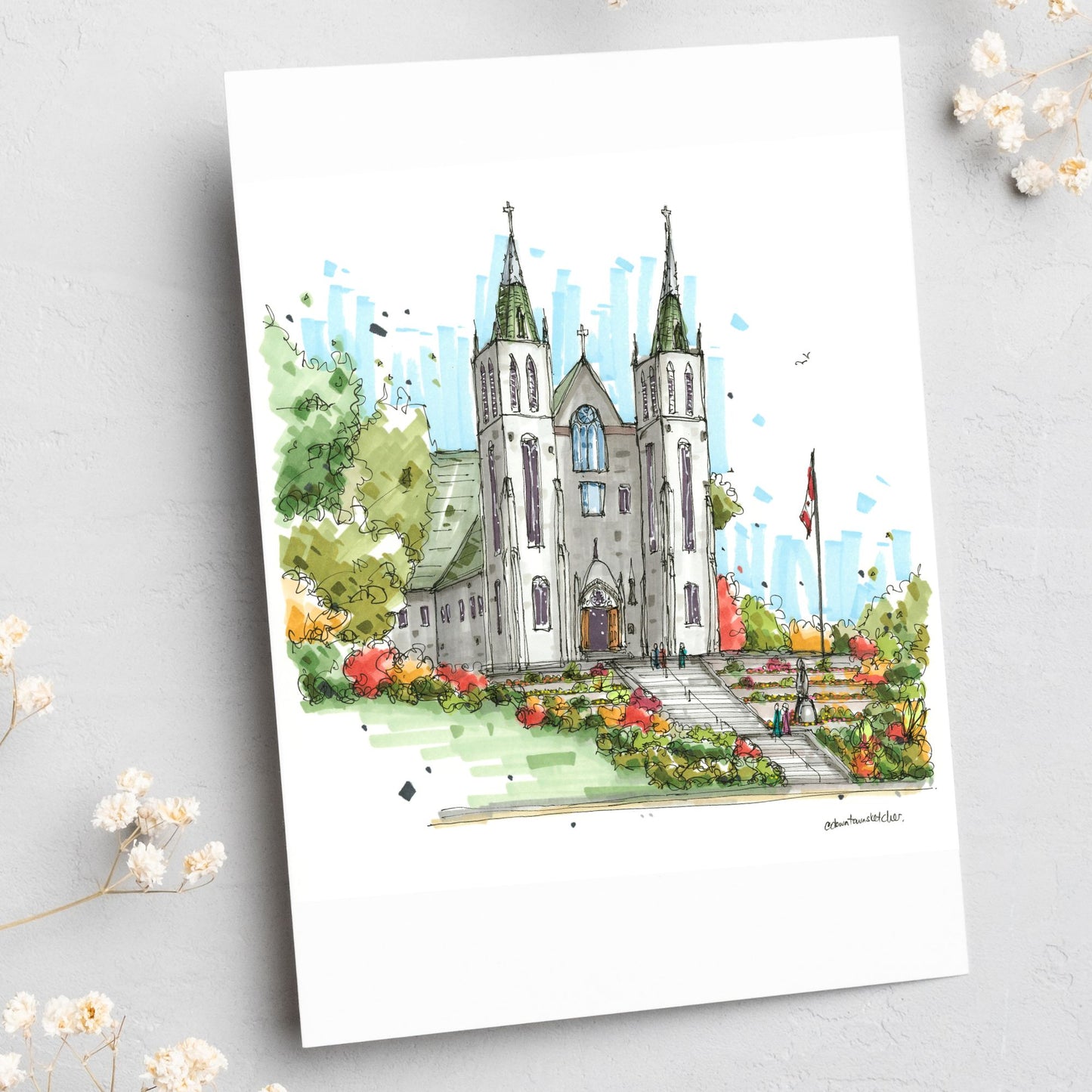 Martyrs' Shrine, Midland, Ontario, Greeting Card
