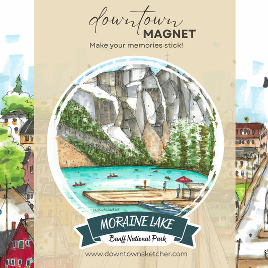 Moraine Lake, Banff National Park, Alberta - Downtown Magnet