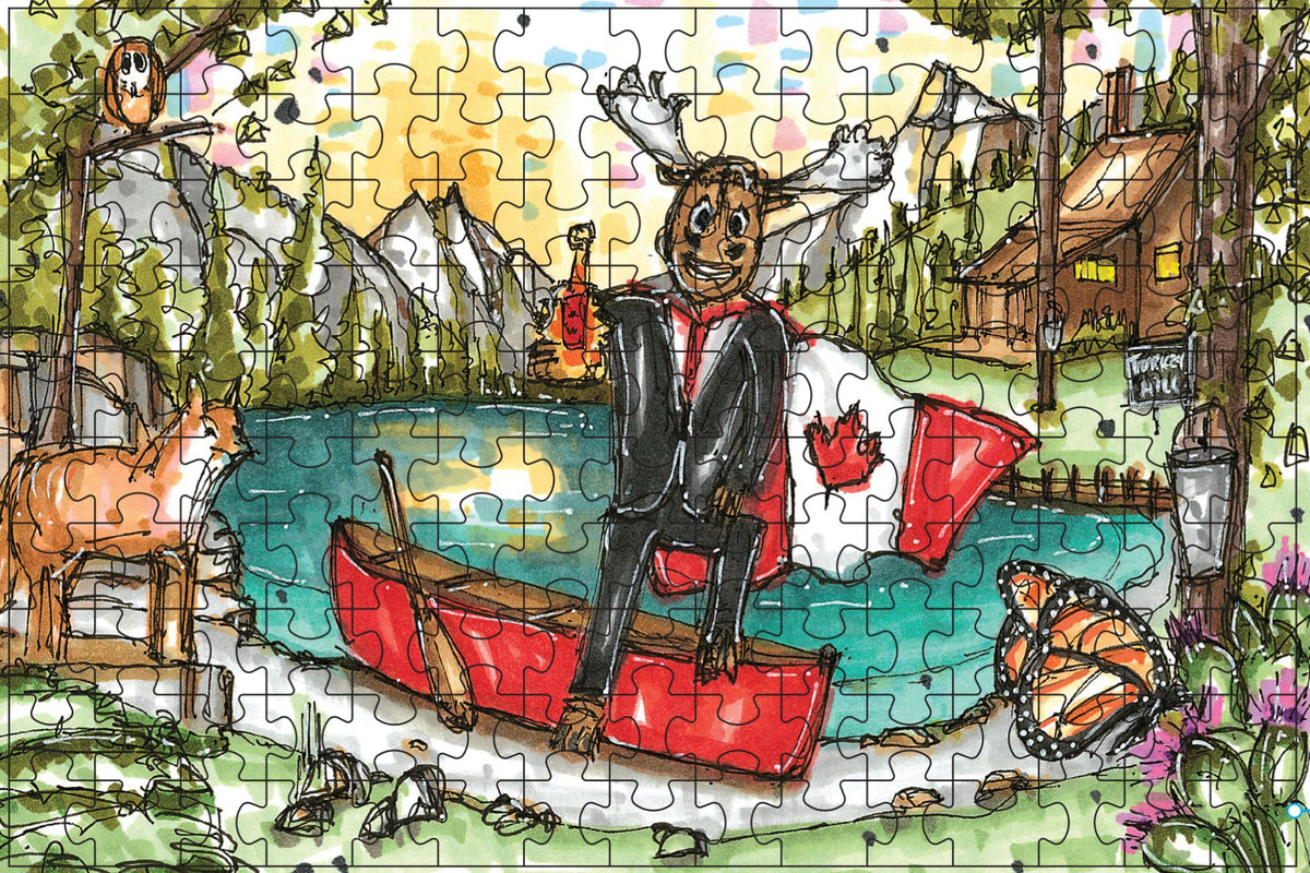 Turkey Hill - Summer in Canada - Mini Luxury Puzzle